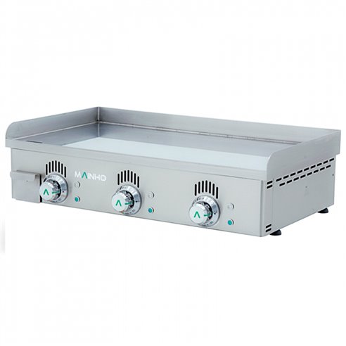 Mainho- Plancha Eléctrica Cromo Duro Lisa Serie Novo-Crom 800x440x180h mm MAINHO NCEM-80N