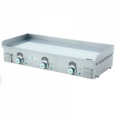 Mainho- Plancha Eléctrica Cromo Duro Lisa Serie Novo-Crom 1000x440x180h mm MAINHO NCEM-100N