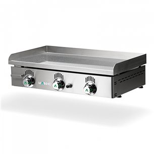 Mainho- Plancha a Gas Cromo Duro Placa Ranurada Serie Novo-Crom 800x440x180h mm MAINHO NCRR-80N