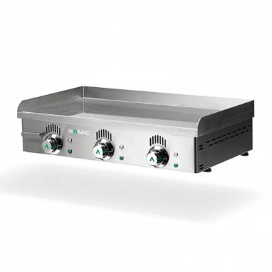 Mainho- Plancha Eléctrica Cromo Duro Placa Ranurada Serie Novo-Crom 800x440x180h mm MAINHO NCRREM-80N