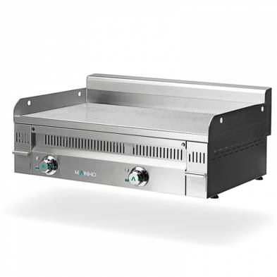 Mainho- Fry-Top Electico Acero Rectificado Placa Ranurada Serie Euro-Snack 910x600x250h mm MAINHO PLRR-90ET
