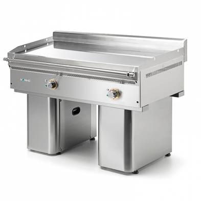 Mainho- Fry-Top a Gas Modular Acero Rectificado Placa Lisa Serie Uni 1205x820x860h mm MAINHO FL-120/7