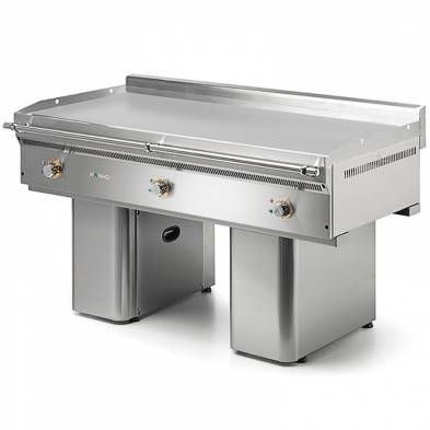 Mainho- Fry-Top a Gas Modular Acero Rectificado Placa Lisa Serie Uni 1505x820x860h mm MAINHO FL-150/7