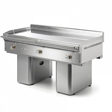 Mainho- Fry-Top Eléctrico Modular Acero Rectificado Placa Lisa Serie Uni 1505x820x860h mm MAINHO FLE-150/7