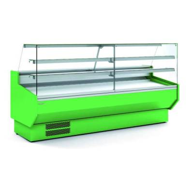 Vitrina Refrigerada Cristal Recto pastelería Fondo 900 dim.1305x940x1235h mm Línea Córdoba VEPD-9-13-RR