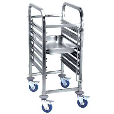 Clima Hosteleria- Carro Bandejero de 380x550x1000h mm PEKIN CARRO6GN1/1