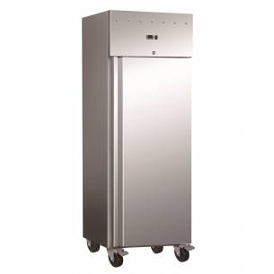 Clima Hosteleria- Armario Refrigerado GN2/1 Acero Inoxidable 1 Puerta 600 litros 680x810x1989h mm PEKIN GN600TNV