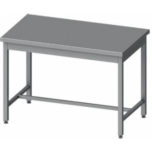 Clima Hosteleria- Mesa Central acero inoxidable AISI 201 sin estante 2000x700x850 mm MC207S Línea Varsovia-48 Kg (950087200)