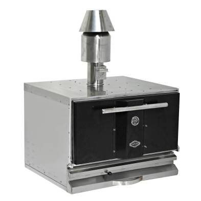 Clima Hosteleria- Horno de Brasa Profesional Parrilla 740x650 mm Color Negro Línea Estambul EMPPKF50S