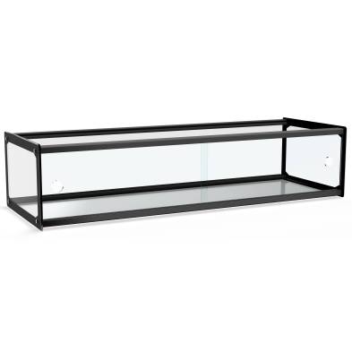 Vitrina Neutra Expositora 1 piso sin base 920x330x215h mm Línea Pekín XCZ-51L
