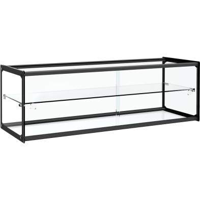 Vitrina Neutra Expositora 2 pisos sin base 920x330x315h mm Línea Pekín XCZ-71L