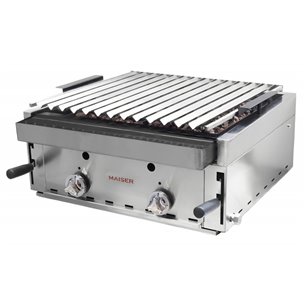 Barbacoa elevable de 60 parrilla acero inoxidable