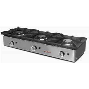 Cocina a gas de 3 fuegos