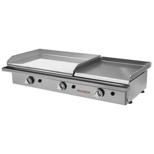 Plancha gas 60 cromo duro+40 laminada