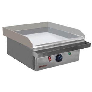Hostelbar- Plancha Eléctrica Profesional 40 cromo duro PEKR40