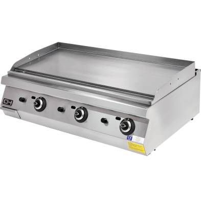 Clima Hosteleria- Frytops a Gas Cromo Duro Sobremesa 26 kW 1200x730x300h mm EMPPLS7IG030K Línea 700 Estambul