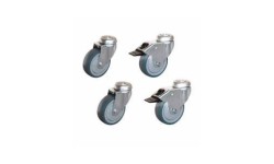 Patas de acero inoxidable y accesorios para mesas