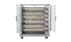 Asador de pollos a gas