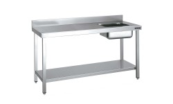 Mesas de chef com balde