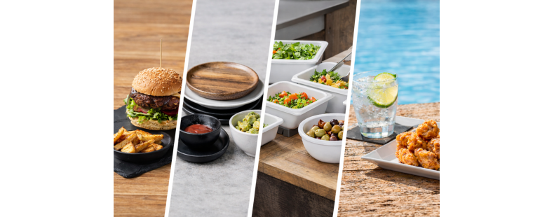 Vajilla de melamina para hostelería: guía completa para bares y restaurantes (ventajas, tendencias y usos)